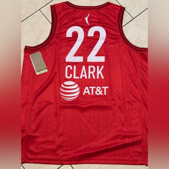 Indiana Fever WNBA Caitlin Clark Basketball Jersey # 22 , Unisex - Picture 13 of 13